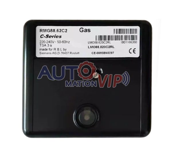 Siemens Gas Burner Controller, RMG88.62C2, RMG88.62A2, RMO88.53C2, RMG/M88.62C2