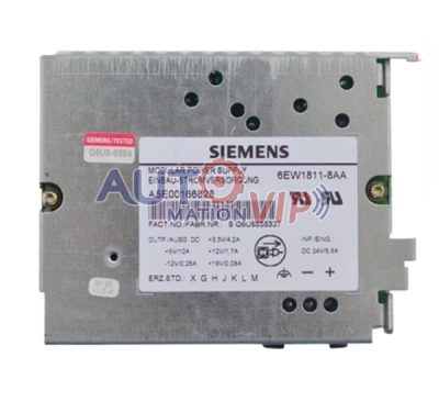 Siemens Modular Power Supply, A5E00166828, 6EW1811-8AA