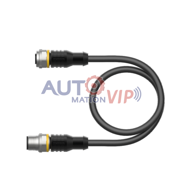 Hans Turck Actuator and Sensor Cable, RKC4.4T-5-RSC4.4T/TEL