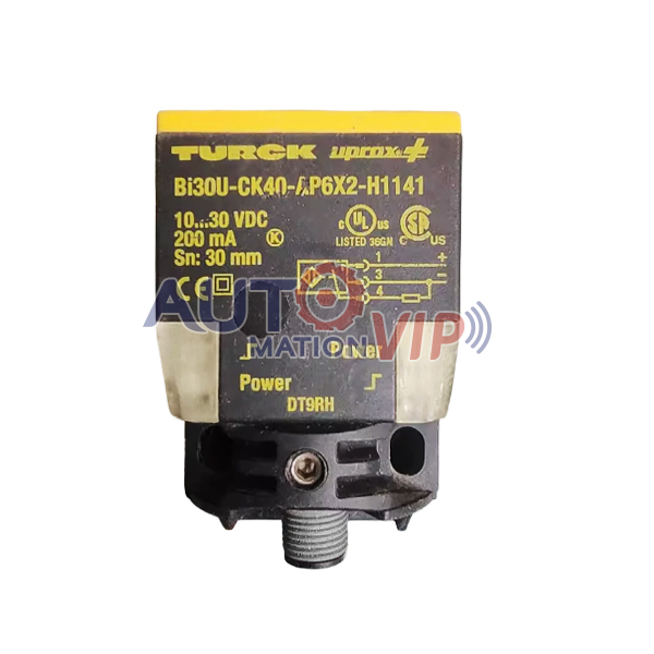 Turck Inductive Sensor, BI30U-CK40-AP6X2-H1141