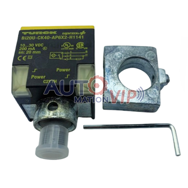Turck Inductive Sensor, Bi20U-CK40-AP6X2-H1141, BI30U-CK40-AP6X2-H1141