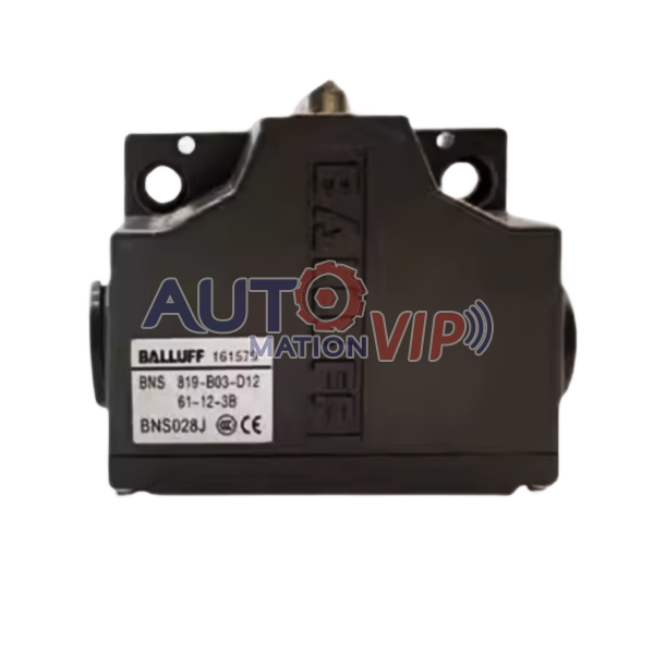 BALLUFF Limit Switch, BNS 819-B02-D12-61-12-3B, BNS 819-B02-D12-61-12-10, BNS 819-B03-D12-61-12-3B, BNS 819-B03-D12-61-12-10, BNS 819-B02-R12-61-12-3B, BNS-819-B03-R12-61-12-3B