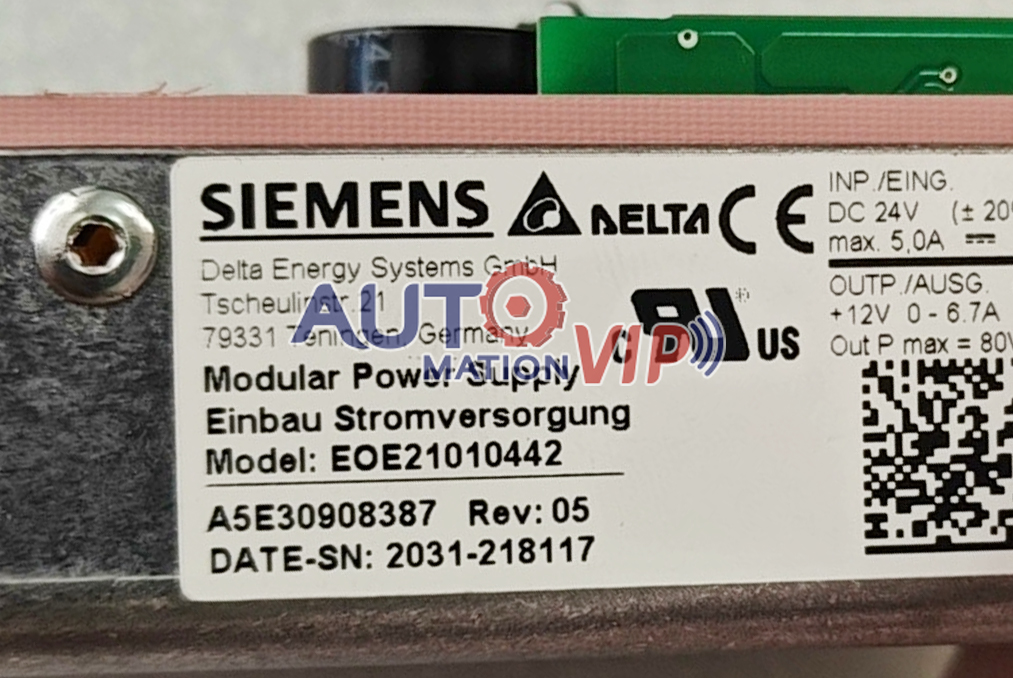 A5E30908387, EOE21010442, SIEMENS Power Supply
