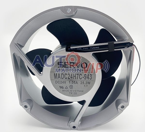 NIDEC SERVO Inverter Cooling Fan, MADC24H7C-943