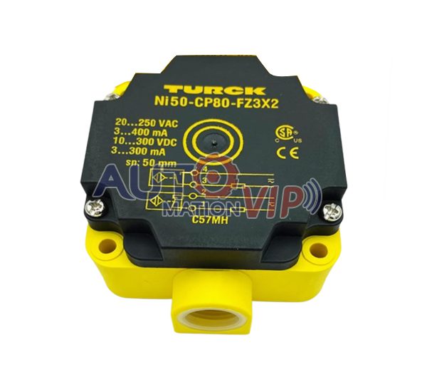 Turck Inductive Sensor, Ni50-CP80-FZ3X2, Ni50-CP80-VP4X2, Ni50-CP80-VN4X2, Ni50-CP80-AN6X2, Ni50-CP80-AP6X2, Ni75-CP80-FZ3X2, Ni75-CP80-VP4X2, Ni75-CP80-VN4X2, Ni75-CP80-AP6X2, Ni75-CP80-AN6X2, NI50-Q80-LIU-H1141, NI40-CP80-Y1
