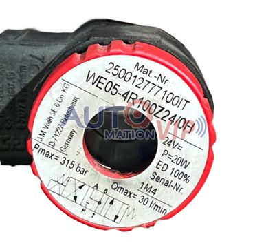VOITH H+L Solenoid Valve, WE05-4R100Z024/0H, 250012777100IT, WE05-4R100Z024/OH, WE02-4L100R24/0H, WE02-4R100R24/0H, WE02-4P100E24/0HN