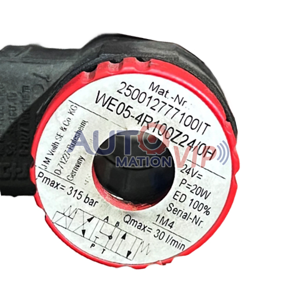 VOITH H+L Solenoid Valve, WE05-4R100Z024/0H, 250012777100IT, WE05-4R100Z024/OH, WE02-4L100R24/0H, WE02-4R100R24/0H, WE02-4P100E24/0HN