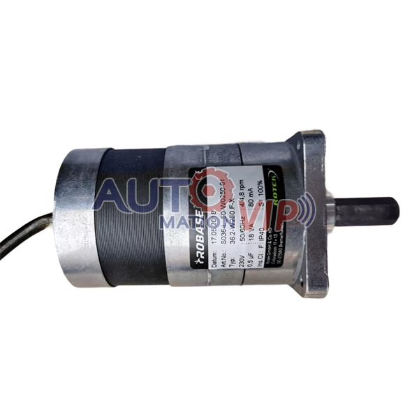 ROBASE ROTEK Motor, 36.2-W250.F-X, S036-L_50-W0250-01, 36.2-W250-F-X, 34.2-G500 F-X