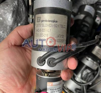 SERVO TECNICA Motor, SVT57BL03-60V-50167BL02, H40-6-500-VL1, LS Rotary Encoder, H40-6-0500VL