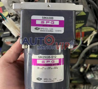 SPG Gear Head, S8KA30B, SPG Speed Control Motor, S8I25GB-S12