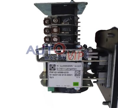 W. Gessmann Industrial Joysticks, S21, D-74211, PW1014599-010