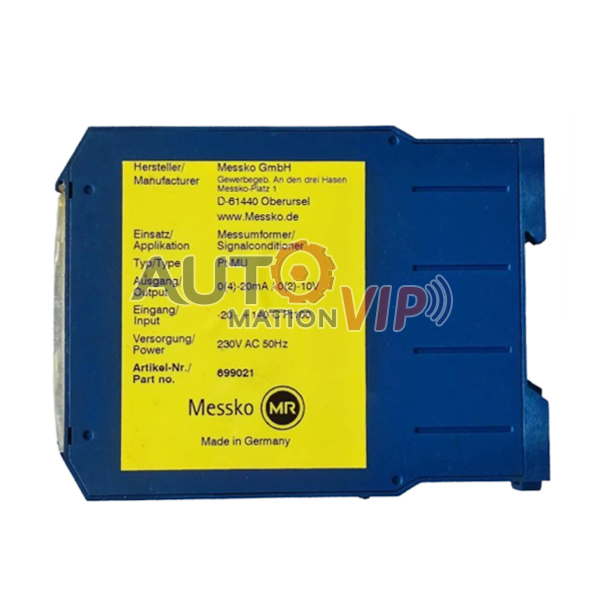 MESSKO Signal Conditioners, PT-MU, 699021, 699020