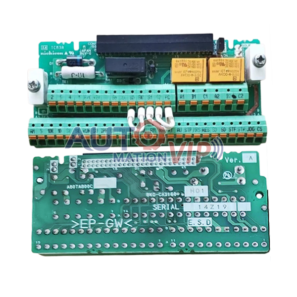 Mitsubishi Inverter Control Terminal Board, BKO-CA2160, A80TA800C, A800, F800, F840