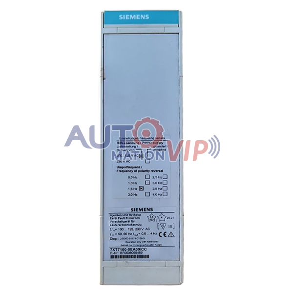Siemens Rotor Earth Fault Protection Controlling Device, 7XT7100-0EA00/CC