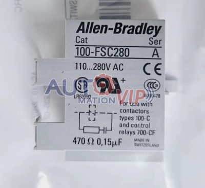 Allen Bradley Surge Suppressor, 100-FSC280, 100-KFSV277, 100-FSV277, 100-FSC48, 100-FSV55, 100-FSV136, 100-FSD250, 100-CSV277