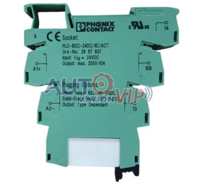 Phoenix Contact Relay, 2961341, PLC-BSC-24DC/1IC/ACT, 2967837, PLC-RSC-230UC/21, 2967099, PLC-RSC-120UC/21AU, 2966281, PLC-RSC- 220DC/21AU, PLC-RSC-120UC/1AU/SEN, 2961312, PLC-BSC-24DC/21-21, 2967015
