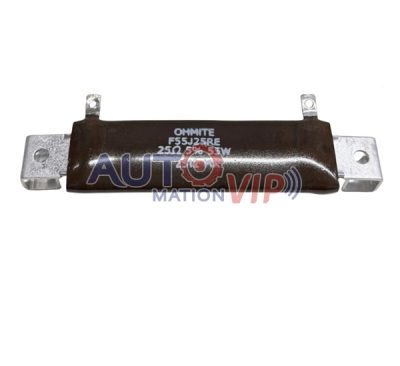 OHMITE Ceramic Wirewound Resistor, F55J25RE, F55J1R5E, F55J1R5