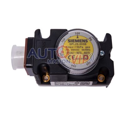 SIEMENS Gas Pressure Switch, QPL25.003B, QPL25.010B, QPL25.050B, QPL25.150B, QPL25.500B, QPL15.003B, QPL15.010B, QPL15.050B, QPL15.150B