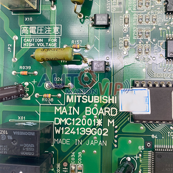 MITSUBISHI Air Conditioning Main Board, W124139G02, DMC12001