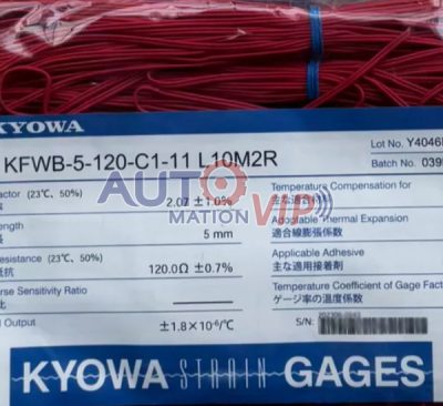 KYOWA Waterproof Foil Strain Gages, KFWB-5-120-C1-11 L10M2R
