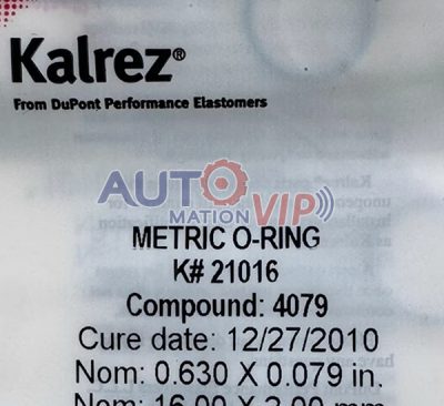Kalrez METRIC O-RING, K#21016