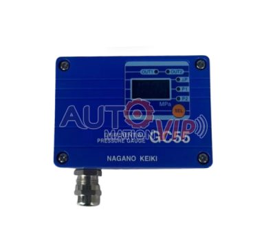NAGANO KEIKI Digital Differential Pressure Gauge, GC55-160