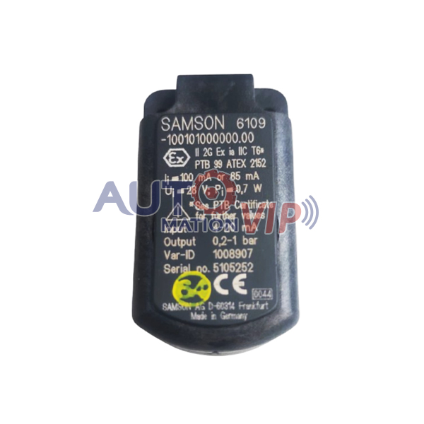 SAMSON Electropneumatic Converter, 6109-100101000000.00, 6109-1